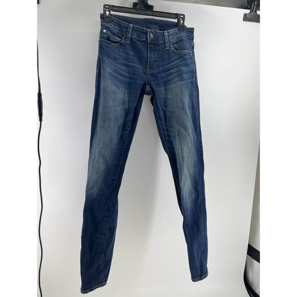 Ralph Lauren Denim & Supply Women's Skinny Jeans Blue Dark Wash Stretch sz 27/30 - Picture 3 of 4